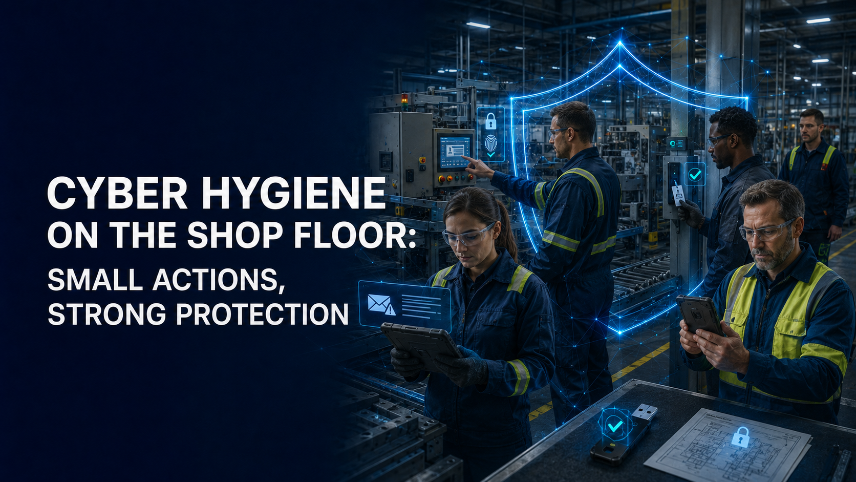 Cyber Hygiene on the Shop Floor: Small Actions, Strong Protection